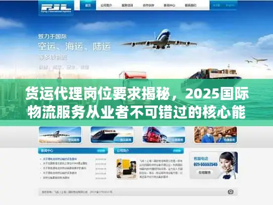 货运代理岗位要求揭秘，2025国际物流服务从业者不可错过的核心能力清单