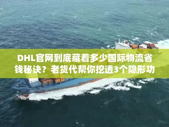 DHL官网到底藏着多少国际物流省钱秘诀?老货代帮你挖透3个隐形功能 DHL官网到底藏着多少国际物流省钱秘诀?老货代帮你挖透3个隐形功能