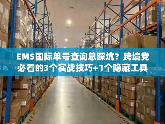 EMS国际单号查询总踩坑？跨境党必看的3个实战技巧+1个隐藏工具