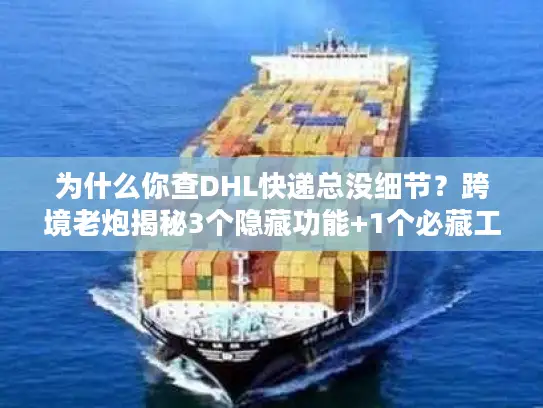 为什么你查DHL快递总没细节？跨境老炮揭秘3个隐藏功能+1个必藏工具