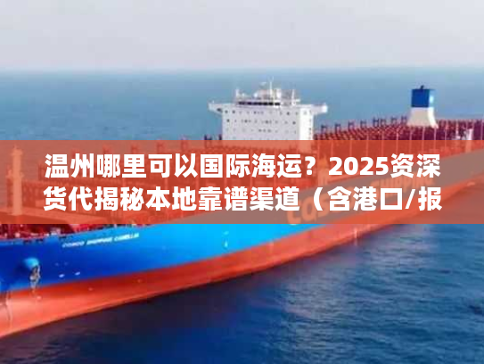 温州哪里可以国际海运？2025资深货代揭秘本地靠谱渠道（含港口/报价/避坑）
