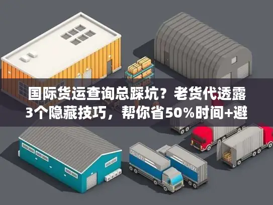 国际货运查询总踩坑？老货代透露3个隐藏技巧，帮你省50%时间+避免丢件
