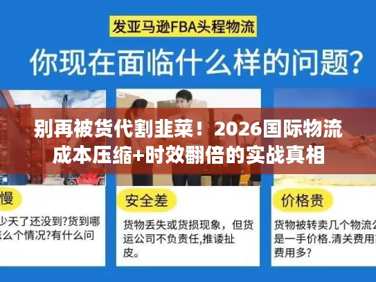 别再被货代割韭菜!2026国际物流成本压缩+时效翻倍的实战真相 别再被货代割韭菜!2026国际物流成本压缩+时效翻倍的实战真相