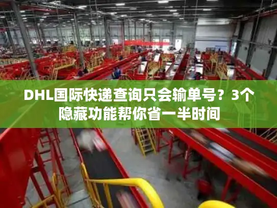DHL国际快递查询只会输单号?3个隐藏功能帮你省一半时间 DHL国际快递查询只会输单号?3个隐藏功能帮你省一半时间