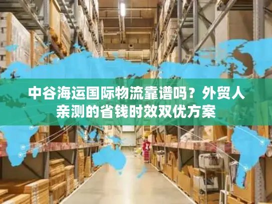 中谷海运国际物流靠谱吗？外贸人亲测的省钱时效双优方案