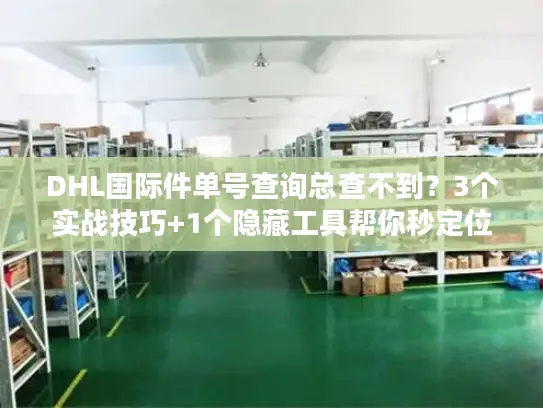 DHL国际件单号查询总查不到？3个实战技巧+1个隐藏工具帮你秒定位