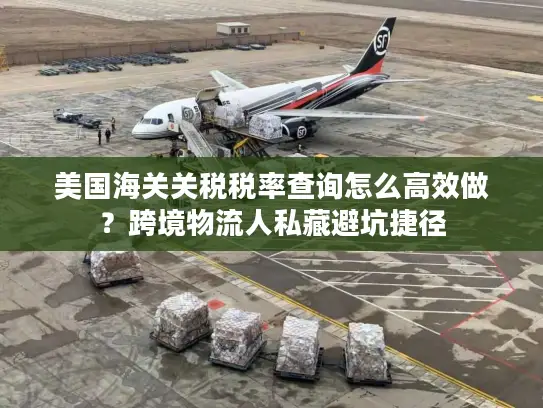 美国海关关税税率查询怎么高效做？跨境物流人私藏避坑捷径