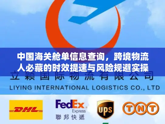 中国海关舱单信息查询，跨境物流人必藏的时效提速与风险规避实操技巧