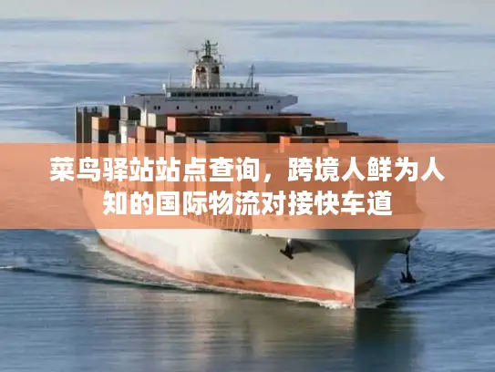 菜鸟驿站站点查询，跨境人鲜为人知的国际物流对接快车道