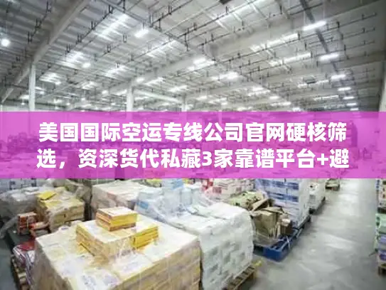 美国国际空运专线公司官网硬核筛选，资深货代私藏3家靠谱平台+避坑技巧