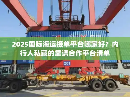 2025国际海运接单平台哪家好？内行人私藏的靠谱合作平台清单