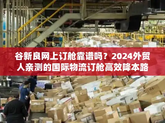 谷新良网上订舱靠谱吗？2024外贸人亲测的国际物流订舱高效降本路径