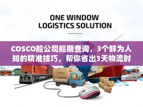 COSCO船公司船期查询，3个鲜为人知的精准技巧，帮你省出3天物流时效