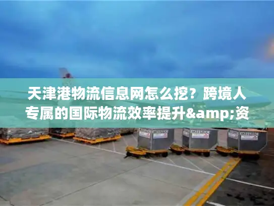 天津港物流信息网怎么挖？跨境人专属的国际物流效率提升&资源对接秘籍