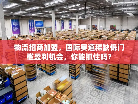 物流招商加盟，国际赛道稀缺低门槛盈利机会，你能抓住吗？