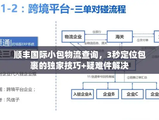 顺丰国际小包物流查询，3秒定位包裹的独家技巧+疑难件解决