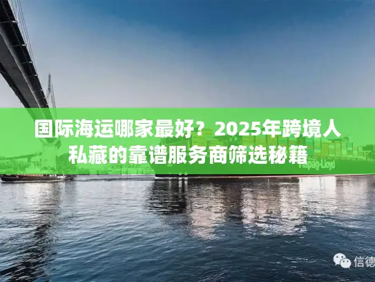 国际海运哪家最好？2025年跨境人私藏的靠谱服务商筛选秘籍