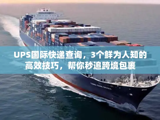 UPS国际快递查询，3个鲜为人知的高效技巧，帮你秒追跨境包裹