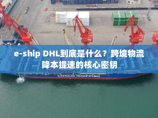 e-ship DHL到底是什么？跨境物流降本提速的核心密钥