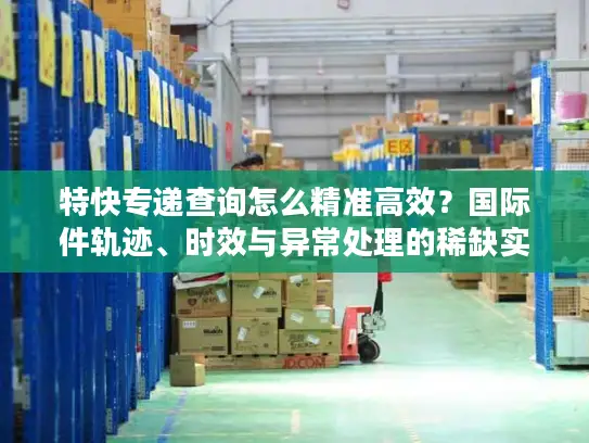 特快专递查询怎么精准高效？国际件轨迹、时效与异常处理的稀缺实操方案