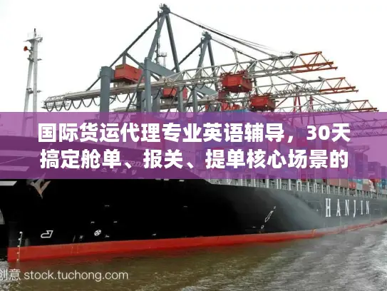 国际货运代理专业英语辅导，30天搞定舱单、报关、提单核心场景的独家实战干货