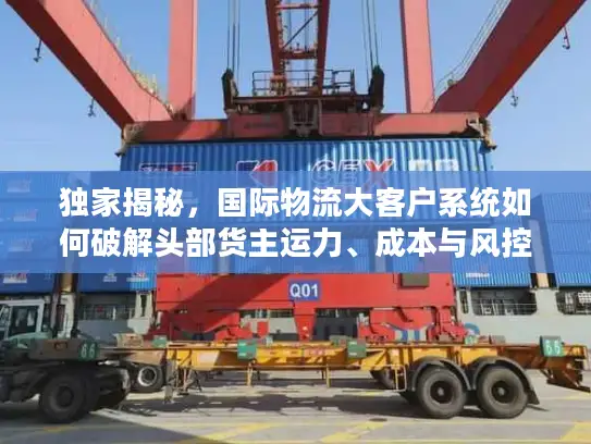 独家揭秘，国际物流大客户系统如何破解头部货主运力、成本与风控三大痛点