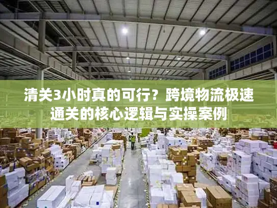 清关3小时真的可行？跨境物流极速通关的核心逻辑与实操案例