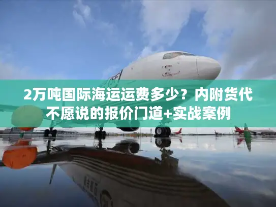 2万吨国际海运运费多少？内附货代不愿说的报价门道+实战案例