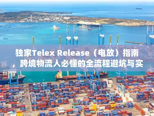 独家Telex Release（电放）指南，跨境物流人必懂的全流程避坑与实战案例