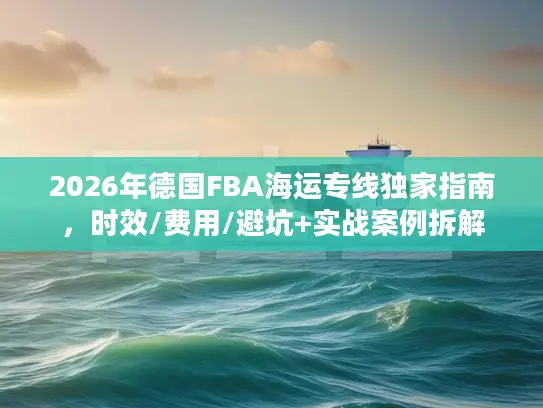 2026年德国FBA海运专线独家指南，时效/费用/避坑+实战案例拆解
