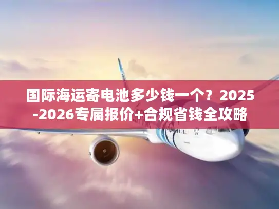 国际海运寄电池多少钱一个？2025-2026专属报价+合规省钱全攻略