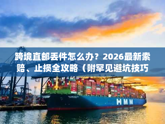 跨境直邮丢件怎么办？2026最新索赔、止损全攻略（附罕见避坑技巧）
