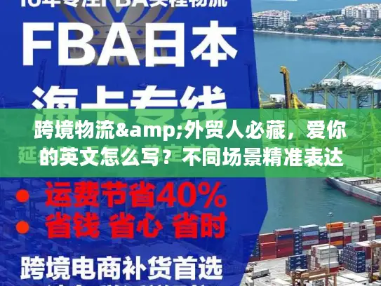 跨境物流&外贸人必藏，爱你的英文怎么写？不同场景精准表达全攻略