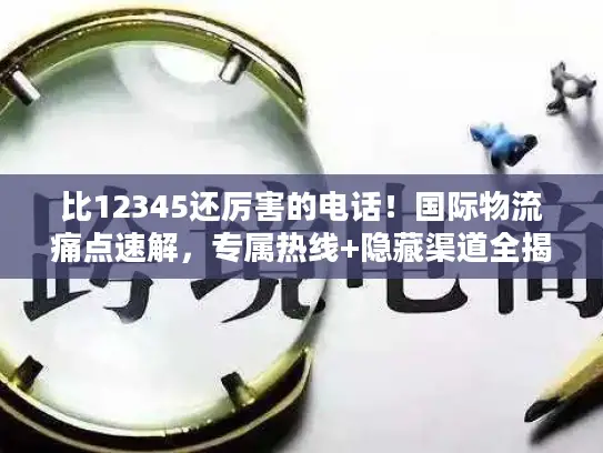 比12345还厉害的电话！国际物流痛点速解，专属热线+隐藏渠道全揭秘