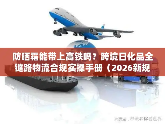 防晒霜能带上高铁吗？跨境日化品全链路物流合规实操手册（2026新规）
