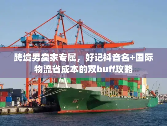 跨境男卖家专属，好记抖音名+国际物流省成本的双buff攻略