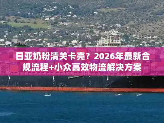 日亚奶粉清关卡壳？2026年最新合规流程+小众高效物流解决方案