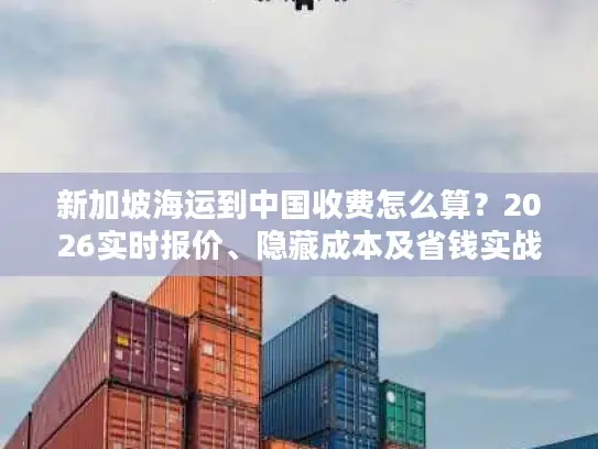 新加坡海运到中国收费怎么算？2026实时报价、隐藏成本及省钱实战指南