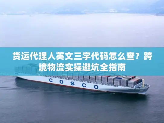 货运代理人英文三字代码怎么查？跨境物流实操避坑全指南