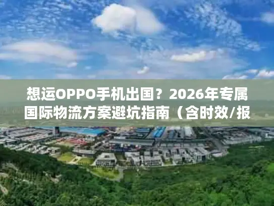 想运OPPO手机出国？2026年专属国际物流方案避坑指南（含时效/报价）