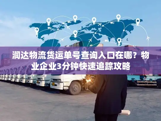 润达物流货运单号查询入口在哪？物业企业3分钟快速追踪攻略