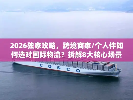 2026独家攻略，跨境商家/个人件如何选对国际物流？拆解8大核心场景解决方案
