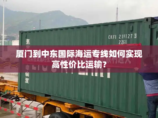 厦门到中东国际海运专线如何实现高性价比运输？