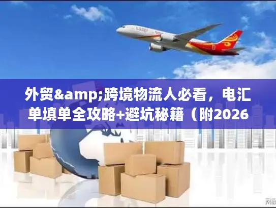 外贸&跨境物流人必看，电汇单填单全攻略+避坑秘籍（附2026最新合规数据）