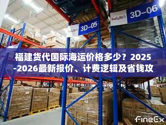 福建货代国际海运价格多少？2025-2026最新报价、计费逻辑及省钱攻略
