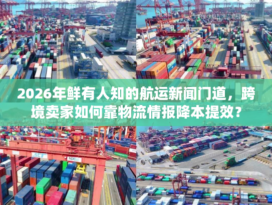 2026年鲜有人知的航运新闻门道，跨境卖家如何靠物流情报降本提效？