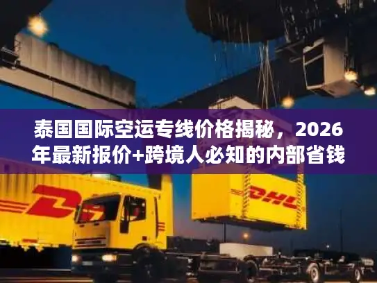 泰国国际空运专线价格揭秘，2026年最新报价+跨境人必知的内部省钱门道