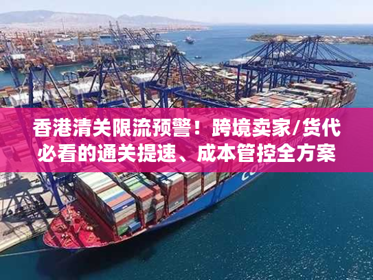 香港清关限流预警！跨境卖家/货代必看的通关提速、成本管控全方案