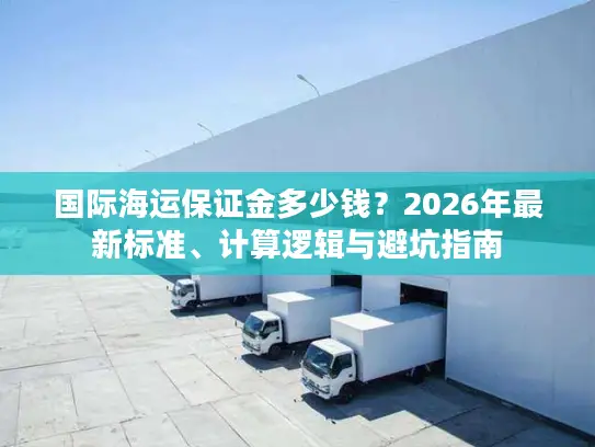 国际海运保证金多少钱？2026年最新标准、计算逻辑与避坑指南