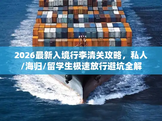 2026最新入境行李清关攻略，私人/海归/留学生极速放行避坑全解